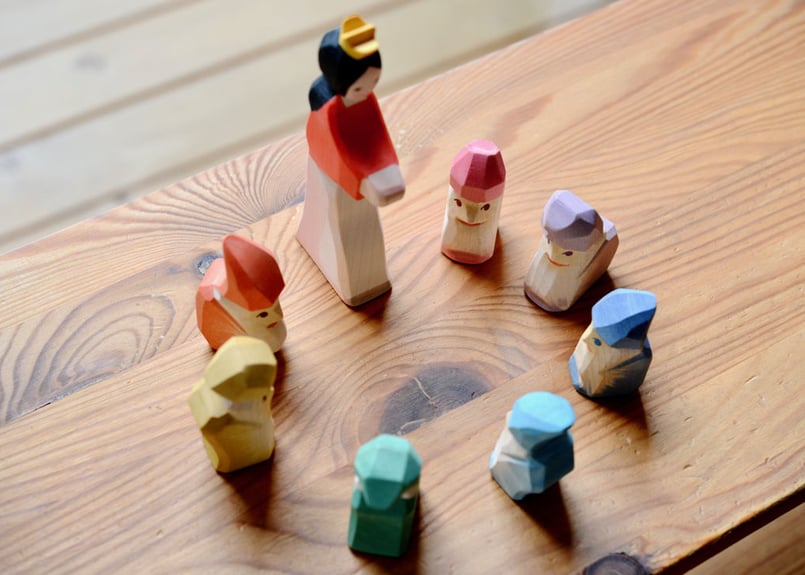 オストハイマー 白雪姫と7人のこびと vintage - 知育玩具