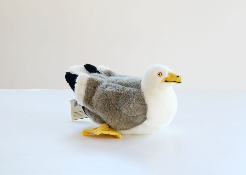作家さまカモメのぬいぐるみ