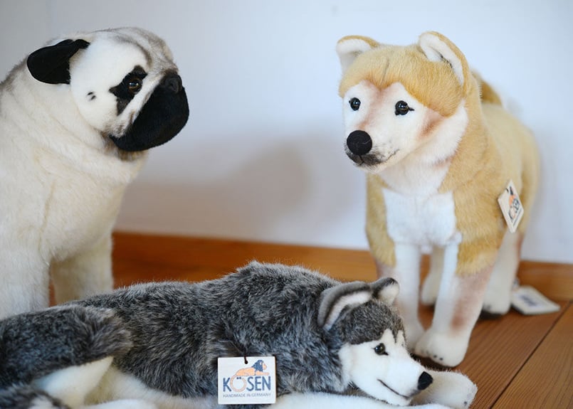 KOSENシベリアンハスキーぬいぐるみ