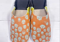 【レインボー染め】POCOLOCA レザーバブーシュ XL Men’s (~26,5cm)