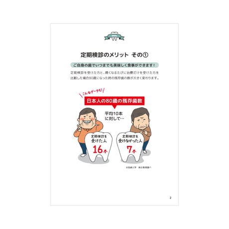患者説明用冊子【治療最終回】＜50冊セット＞