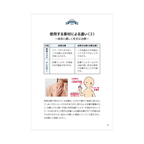 患者説明用冊子【補綴】＜500冊セット＞
