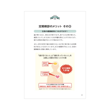 患者説明用冊子【治療最終回】＜50冊セット＞
