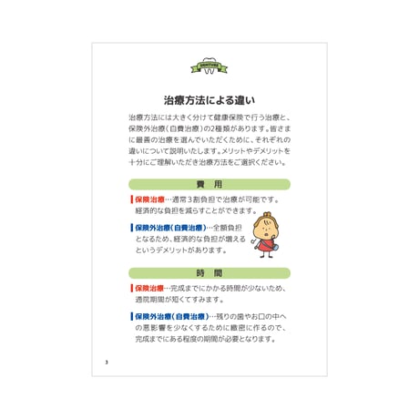 患者説明用冊子【入れ歯】＜10冊セット＞