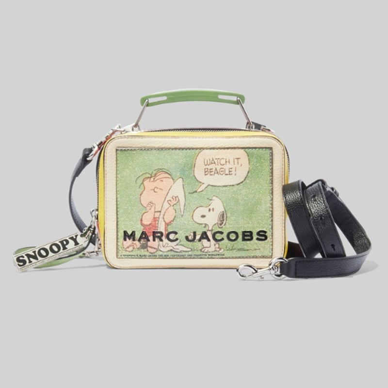 PEANUTS® X MARC JACOBS THE MINI BOX BAG ザ ボックス ...