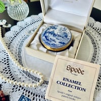 ●po-143/Spode ケース付き「Rome」エナメルボックス