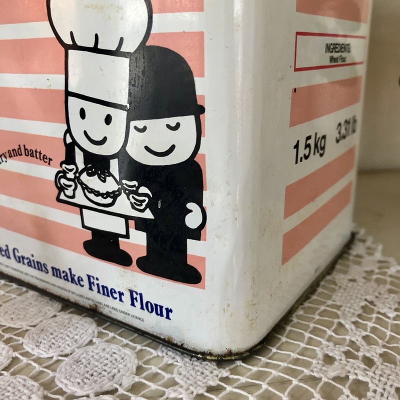 ○o-22/Homepride社フレッドくんの小麦粉缶 | PISKEY -イギリスの  