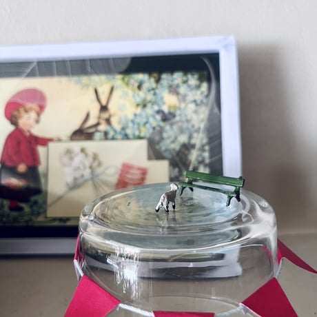 ●s-80/DINKY TOYS ダイキャスト製極小サイズの仔羊