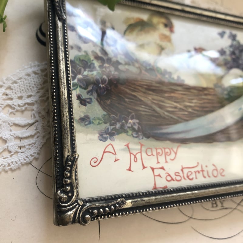 ○s-17/コンベックスガラスのメタル製フレーム B | PISKEY -イギリス