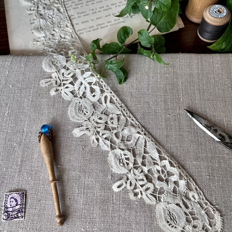 ○l-80/ヴィクトリアンの手仕事 ホニトンレース | PISKEY -イギリスの