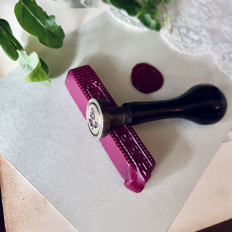 ○o-96/真鍮製 薔薇のシーリングスタンプ | PISKEY -イギリスのふるい