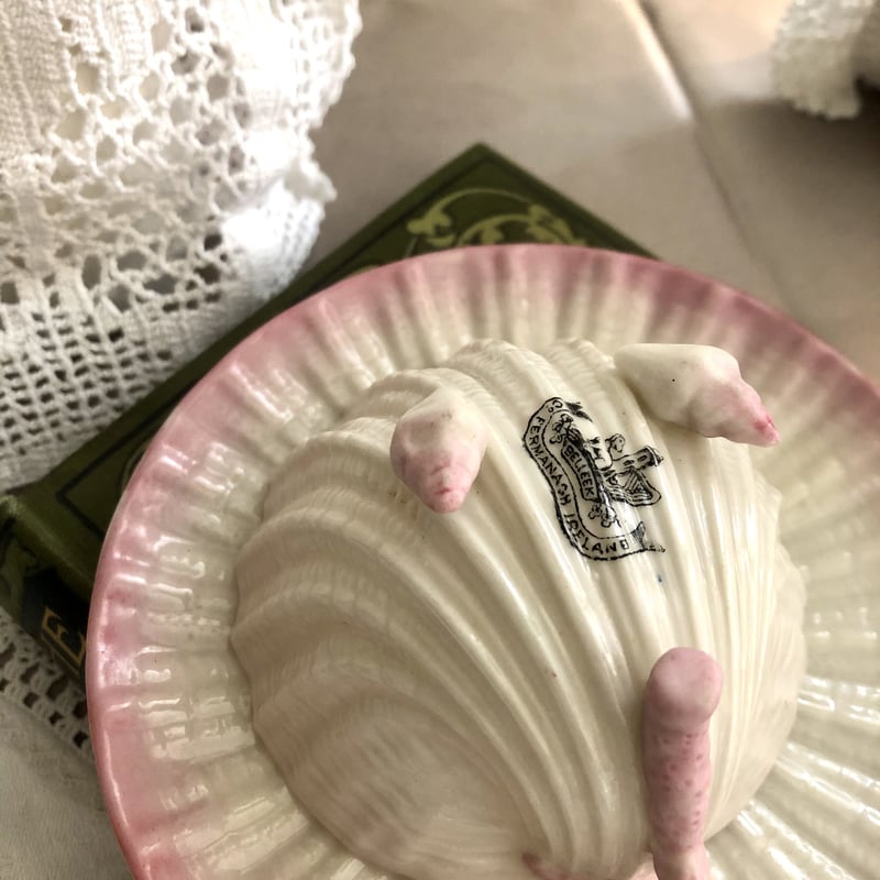 ○po-22/Belleek ベリーク カップ&ソーサー「ネプチューン ○po-22/Belleek ベリーク カップ&ソーサー「ネプチューン