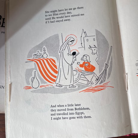 ●vp-32/絵本 1953年出版「IF I’D BEEN BORN IN BETHLEHEM 」