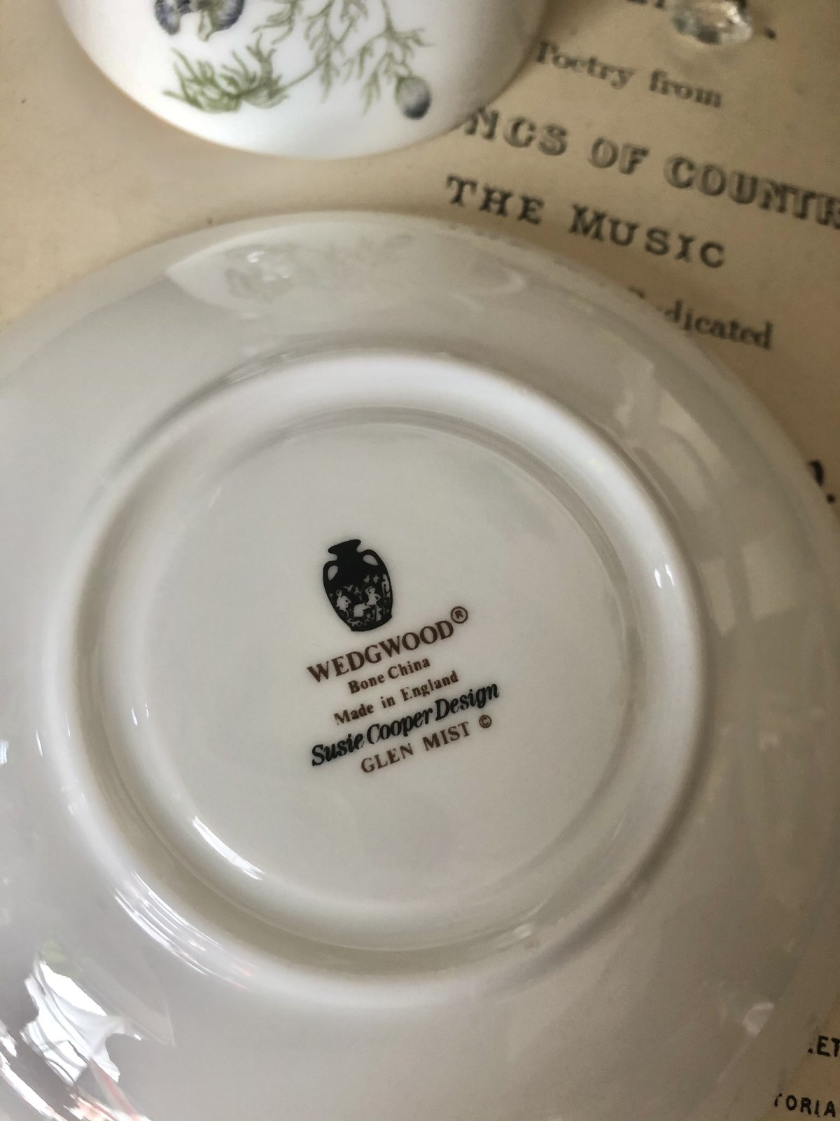 ○po-16/Wedgwood スージークーパーのグレンミスト | PISKEY -イギリス