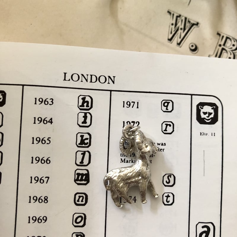 ○ac-10/シルバー製 1971年製造 巻きツノの羊 | PISKEY ○ac-10/シルバー製 1971年製造 巻きツノの羊 | PISKEY