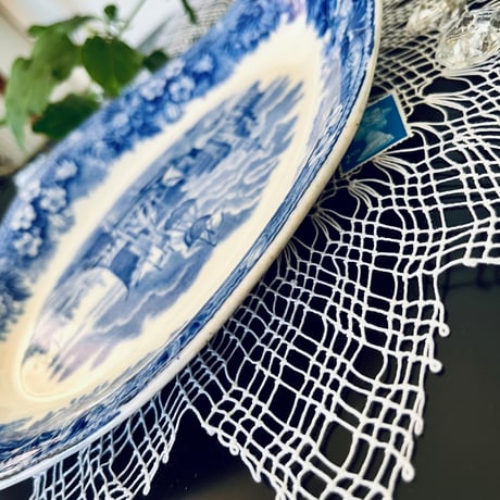 ●po-136/1920年代製 Wedgwood「Ferrara フェラーラ」プレート