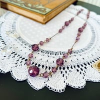 ●ab-529/アール・デコ期 ガラス製ネックレス