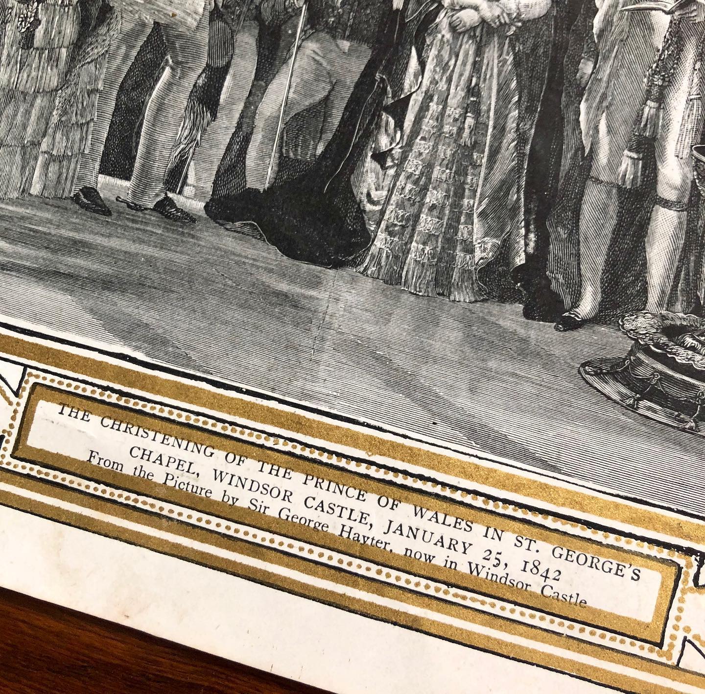 【英国アンティーク】ヴィクトリア女王時代 記念絵のセット（1887年） ○r-8/ 1887年 ヴィクトリア女王＆アルバート公の大判アンティーク