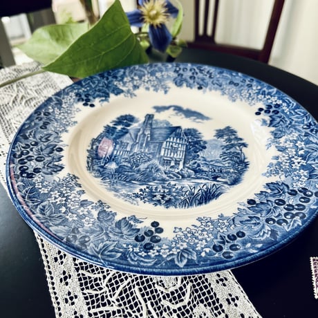 ●po-51/Wedgwood  「ロマンティックイングランド」プレート