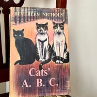 ●vp-39/1960年初版本 猫「Cat's A.B.C」by Beverley Nichols