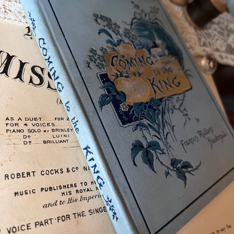 ●vp-27/1880年代 オールカラー詩集「COMING TO THE KING」