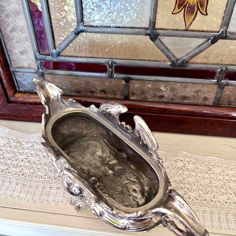 専用フランスアンティークジャルディニエール　フランスアンティーク花器 ○o-129/フランスの花器 ジャルディ二エール | PISKEY -イギリス