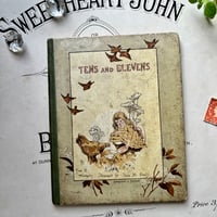 ●vp-52/1892年サイン入り 詩集絵本「TENS AND ELEVENS」