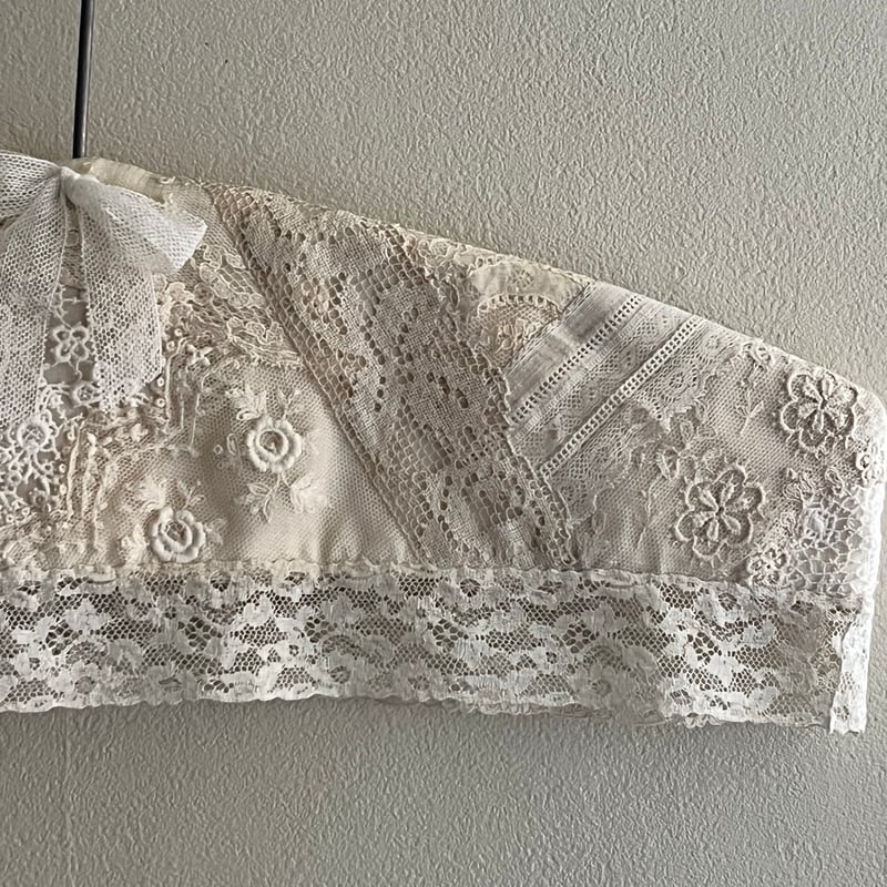 ○l-106/アンティークレースのハンガーカバー | PISKEY -イギリスの