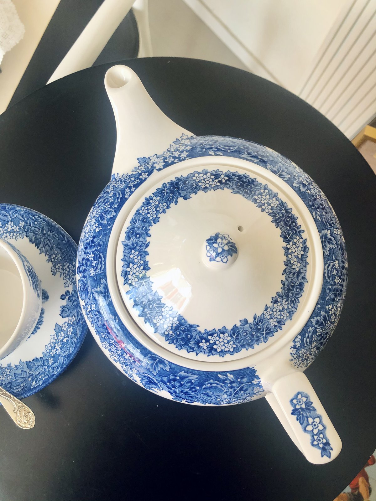 ○po-20/Wedgewood 「ロマンティックイングランド」ティーポット ○po-20/Wedgewood 「ロマンティックイングランド」ティーポット