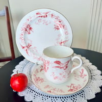●po-149/Coalport コールポート 小鳥とすみれのトリオ