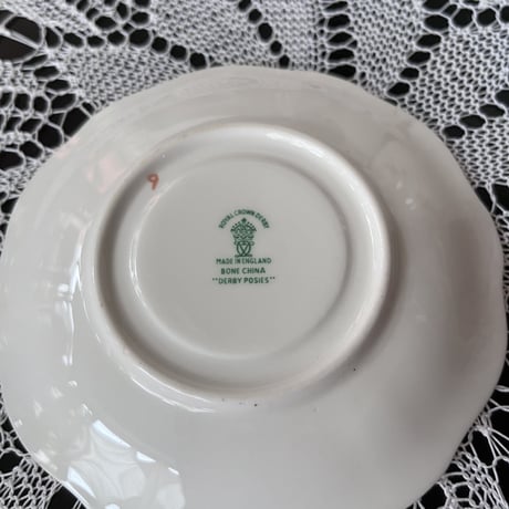 ●po-61/Royal  Crown Derby 「ダービーポージーズ」カップ＆ソーサー