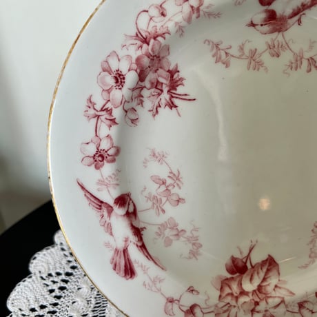 ●po-150/Coalport コールポート 小鳥とすみれのプレート