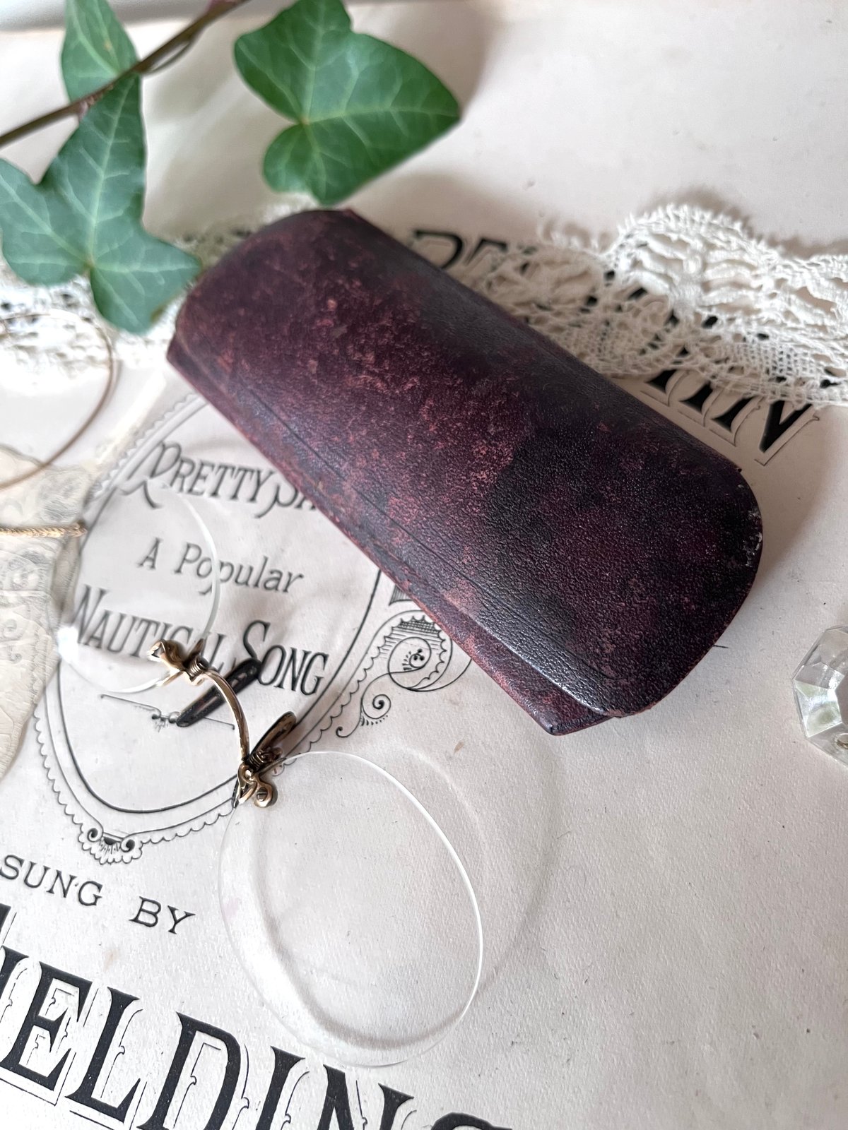 ○o-124/フィンチ眼鏡とメガネケースセット | PISKEY -イギリス