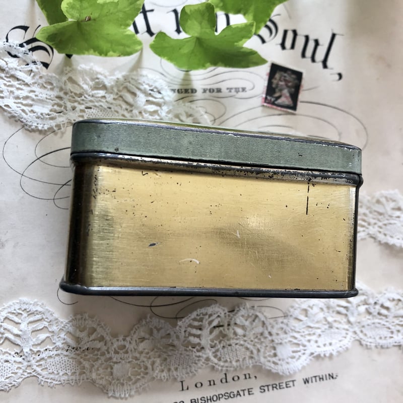 ○h-7/王室御用達のマーク付きミント缶 | PISKEY -イギリスのふるい