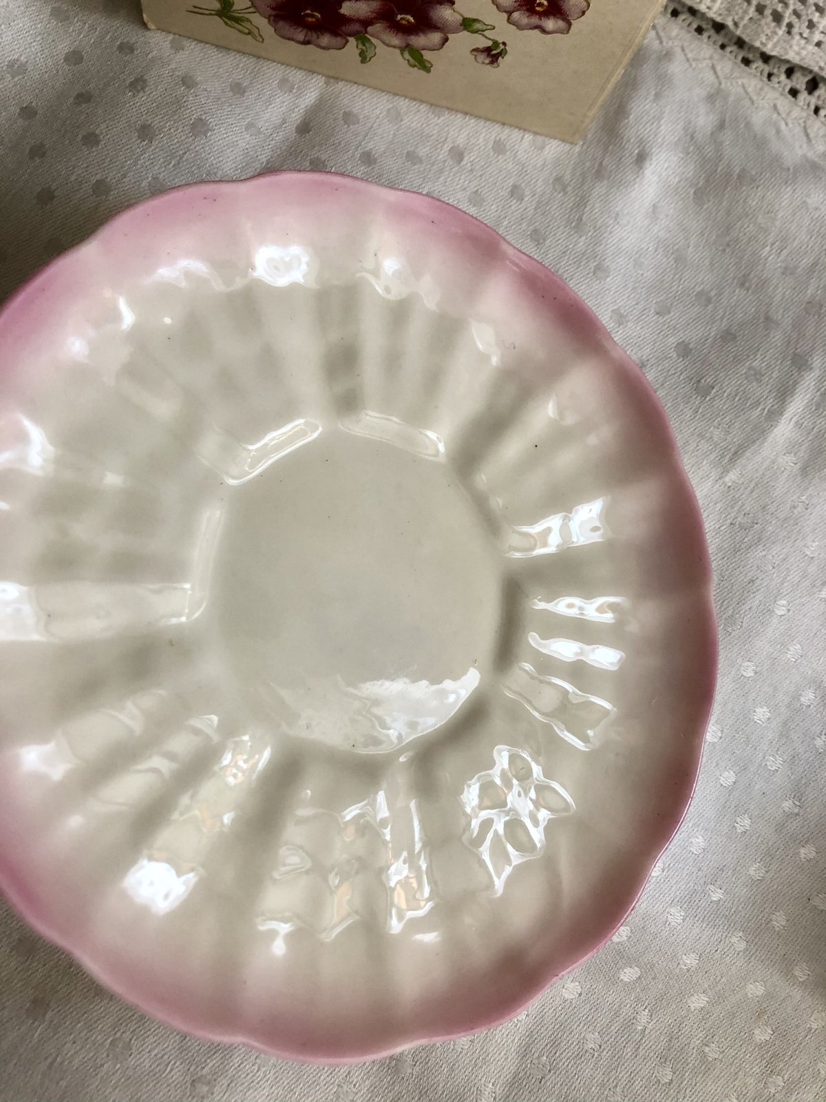 ○po-24/Belleek ベリーク カップ＆ソーサー「トリダクナ