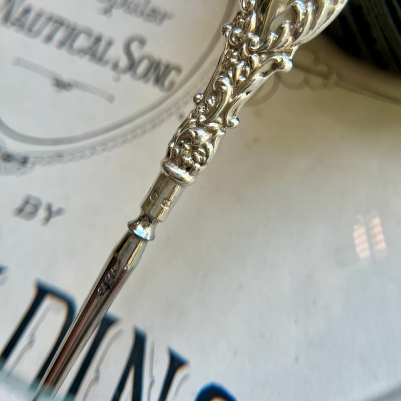 ○ab-438/ヴィクトリアン 1895年シルバー製のかぎ針 | PISKEY