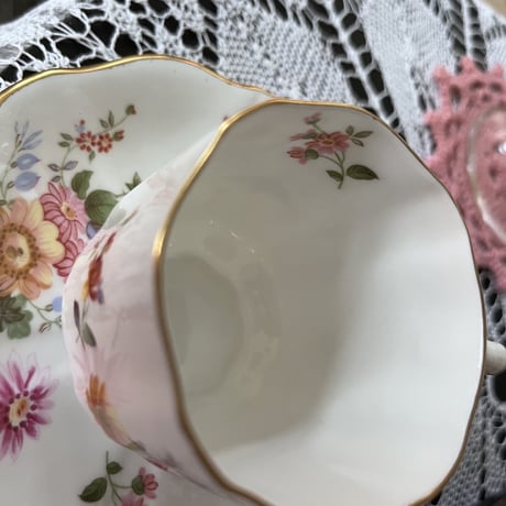 ●po-61/Royal  Crown Derby 「ダービーポージーズ」カップ＆ソーサー