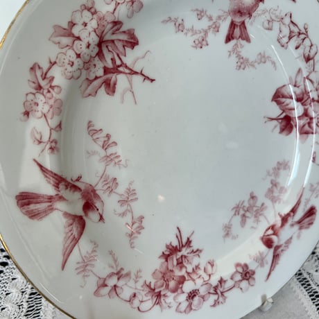 ●po-150/Coalport コールポート 小鳥とすみれのプレート