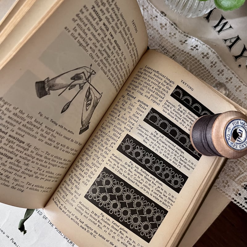 ○vp-25/1900年頃 DMC社ニードルワーク百科事典 | PISKEY -イギリス