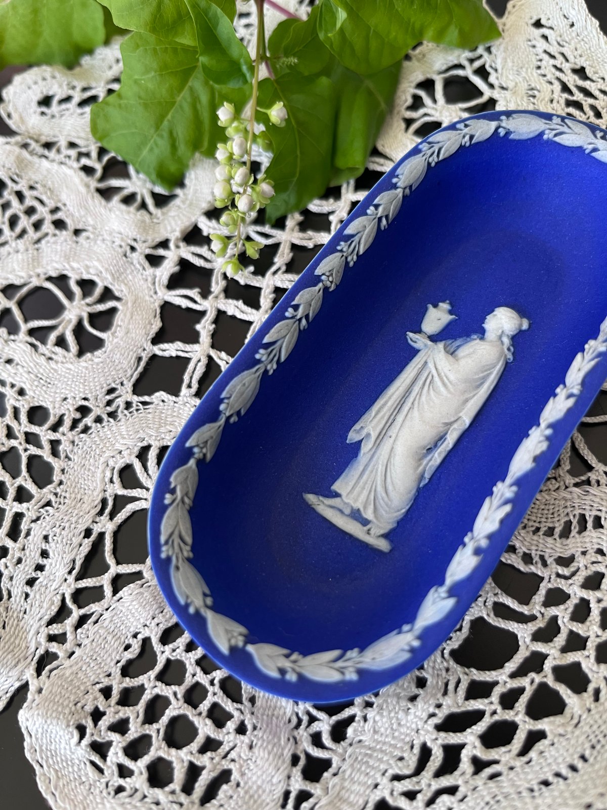 希少 ウェッジウッド ジャスパーウェア ピンディッシュ ロールスロイス