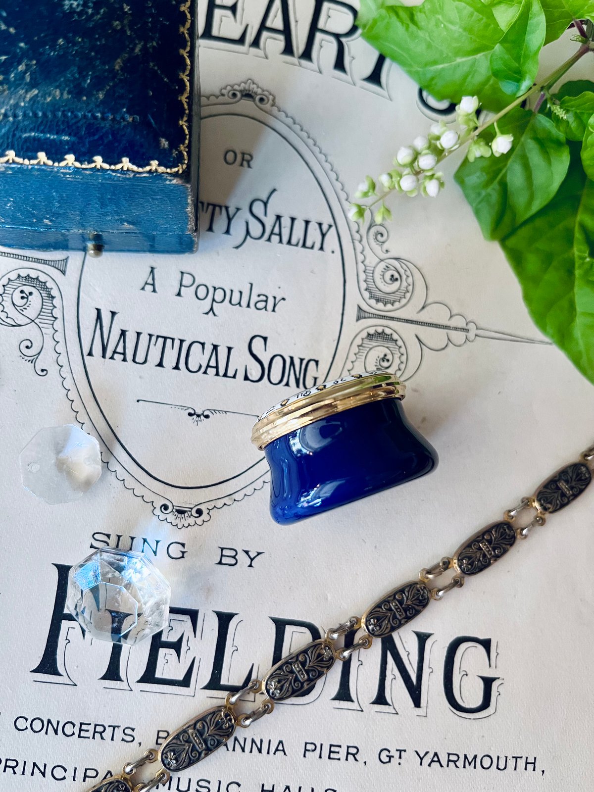 ○o-138/ハンドペイント 「zodiac」占星術のエナメルボックス | PISKEY