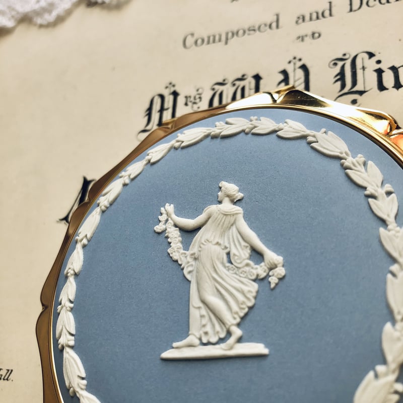 【希少】【新品未使用】［Stratton ］wedwoodコンパクトコレクション ウェッジウッド&ストラットン☆Wedgwood Stratton☆コンパクト