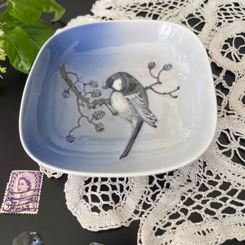 ○po-100/1969-1973年製 ロイヤルコペンハーゲン シジュウカラの