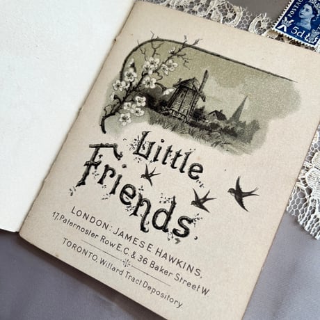 ●vp-60/ヴィクトリアン詩集絵本「Little Friends」