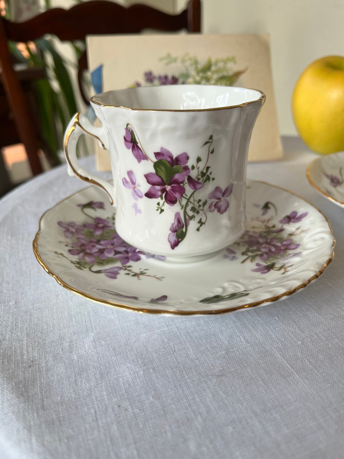 ハマースレイ ビクトリアンバイオレット スミレ カップu0026ソーサー 2