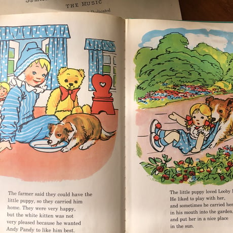 ●vp-6/1975年版絵本「Andy Pandy ’s Puppy アンディパンディの子犬」