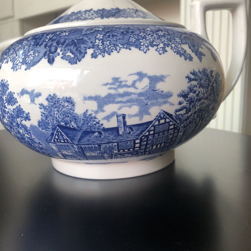 ○po-20/Wedgewood 「ロマンティックイングランド」ティーポット ○po-20/Wedgewood 「ロマンティックイングランド」ティーポット