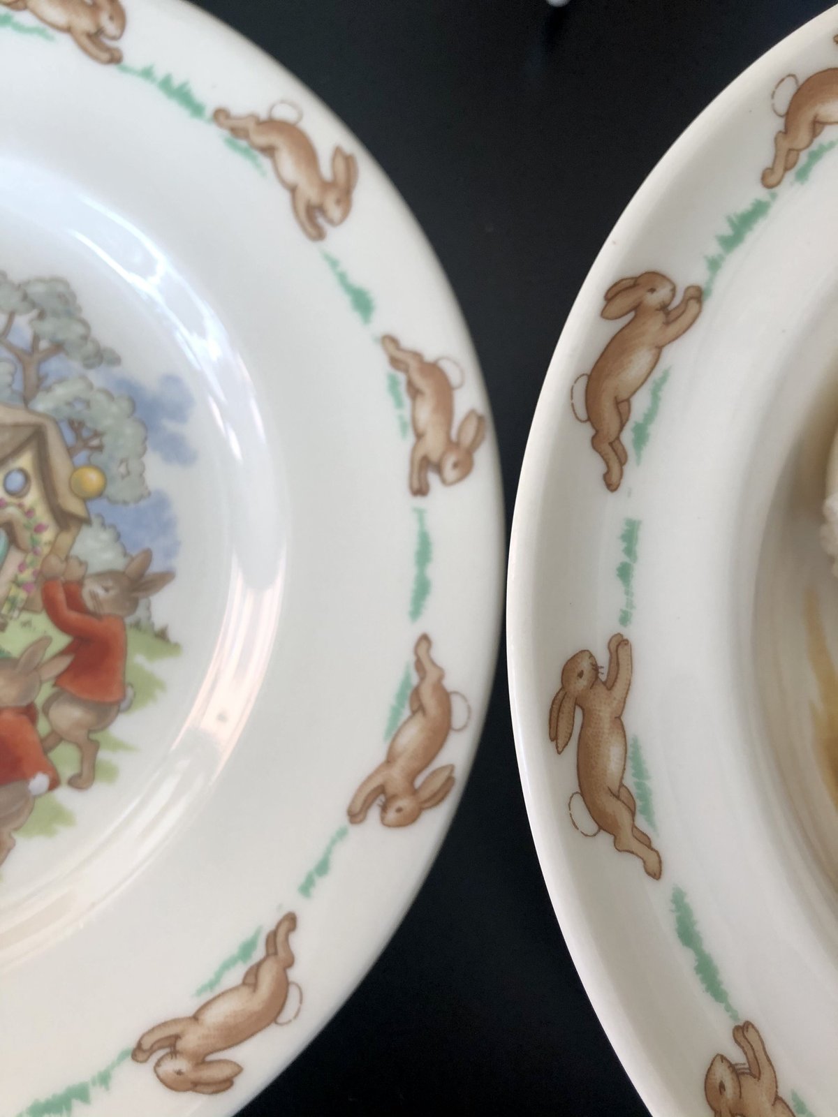 ○s-58/ロイヤルドルトン バニキンズのプレート | PISKEY -イギリスの