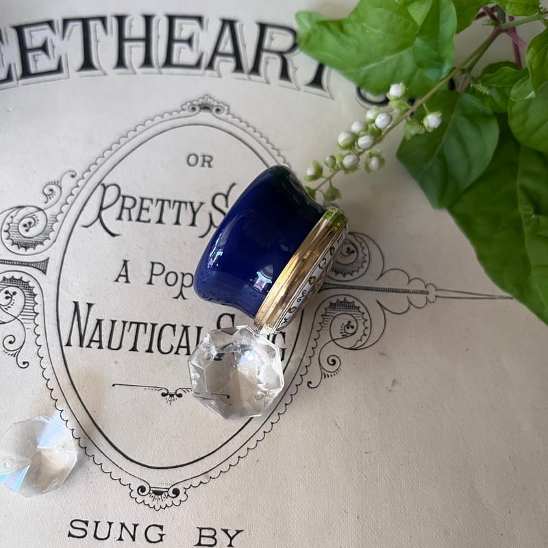 ○o-138/ハンドペイント 「zodiac」占星術のエナメルボックス | PISKEY