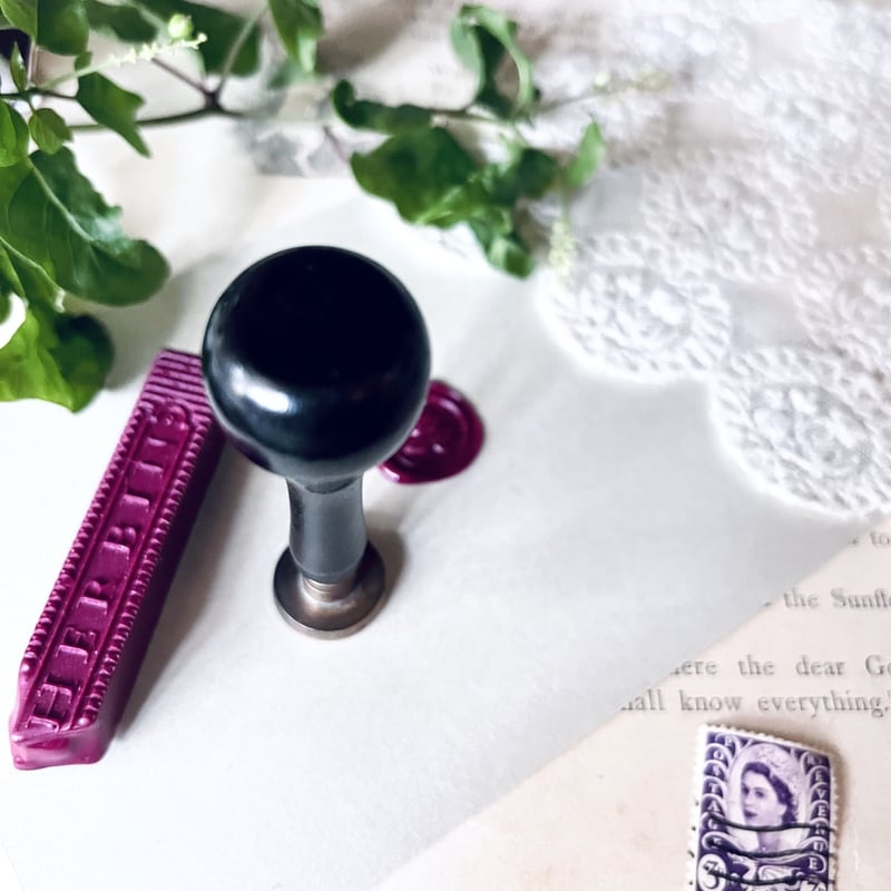 ○o-96/真鍮製 薔薇のシーリングスタンプ | PISKEY -イギリスのふるい